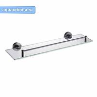 Полка стеклянная ГРАФИТ GFmark